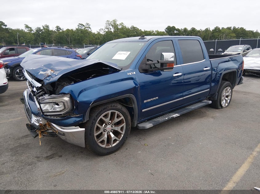 Vin: 3gtu2nej3gg387045, lot: 46106334, gmc sierra 1500 slt 20162