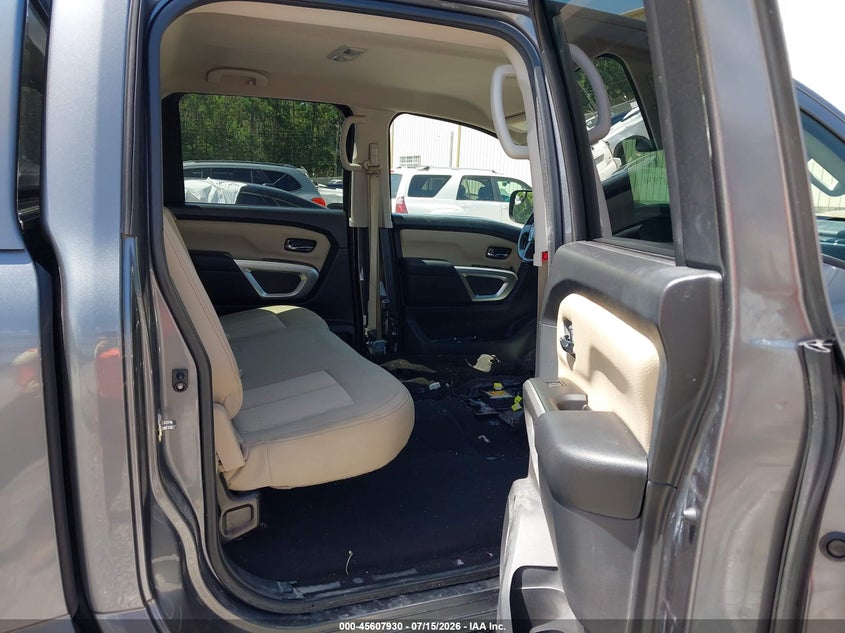 2017 Nissan Titan Sv VIN: 1N6AA1E62HN516506 Lot: 45607930