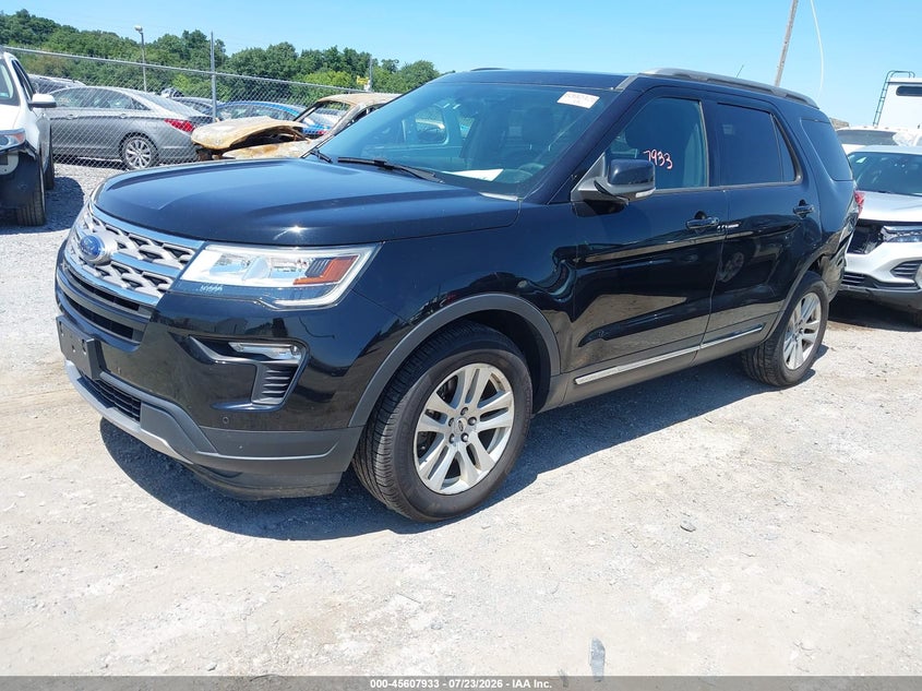 Vin: 1fm5k8d87jga22984, lot: 46106357, ford explorer xlt 20182