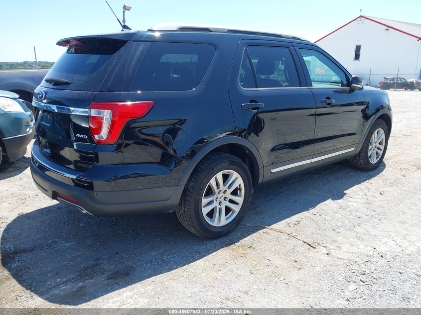 Vin: 1fm5k8d87jga22984, lot: 46106357, ford explorer xlt 20184