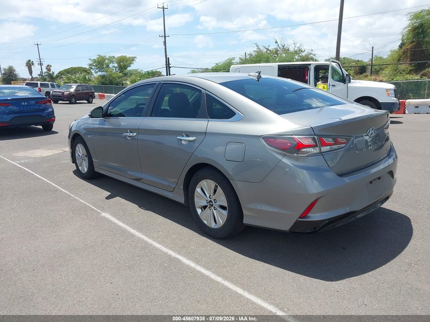 2018 Hyundai Sonata Hybrid Se VIN: KMHE24L30JA086849 Lot: 45607938