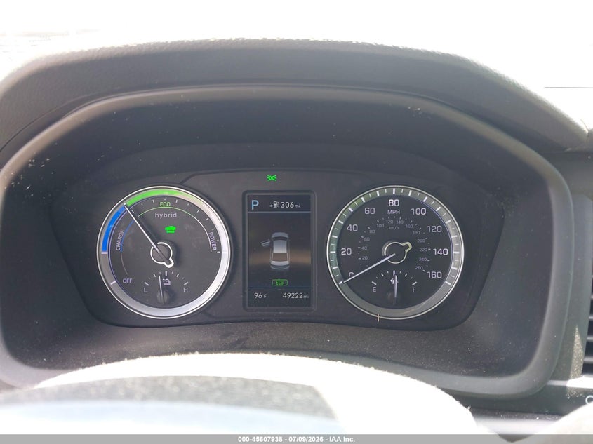 2018 Hyundai Sonata Hybrid Se VIN: KMHE24L30JA086849 Lot: 45607938