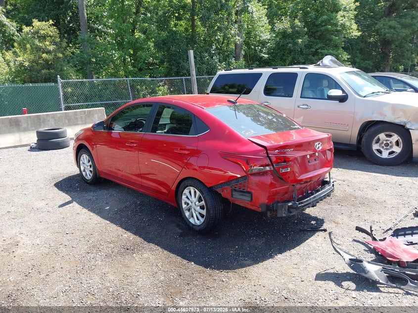 HYUNDAI ACCENT 2022 VIN 3KPC24A63NE165704