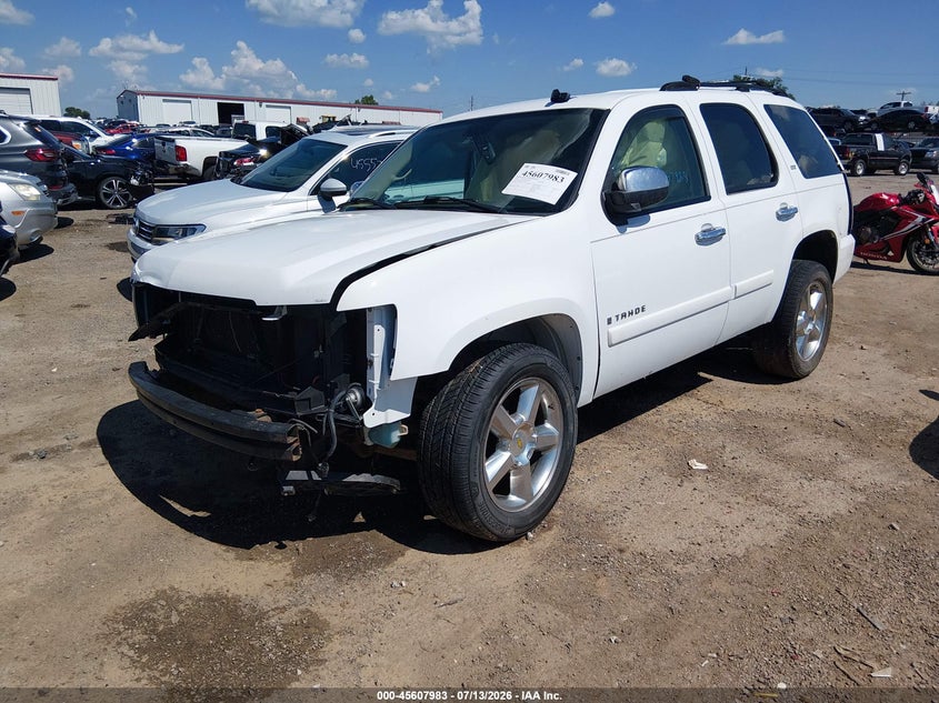 2007 Chevrolet Tahoe, Rear, IAAI, VIN 1GNFK13067J252014 — photo 2