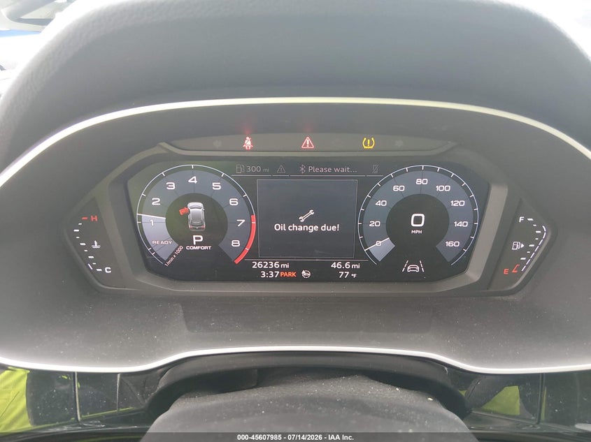2020 Audi Q3 Premium 45 Tfsi S Line Quattro Tiptronic VIN: WA1DECF30L1006136 Lot: 45607985
