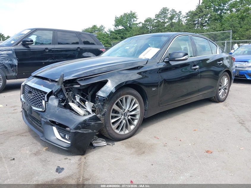 2018 Infiniti Q50 3.0T Luxe/3.0T Sport VIN: JN1EV7AR4JM433184 Lot: 45608004
