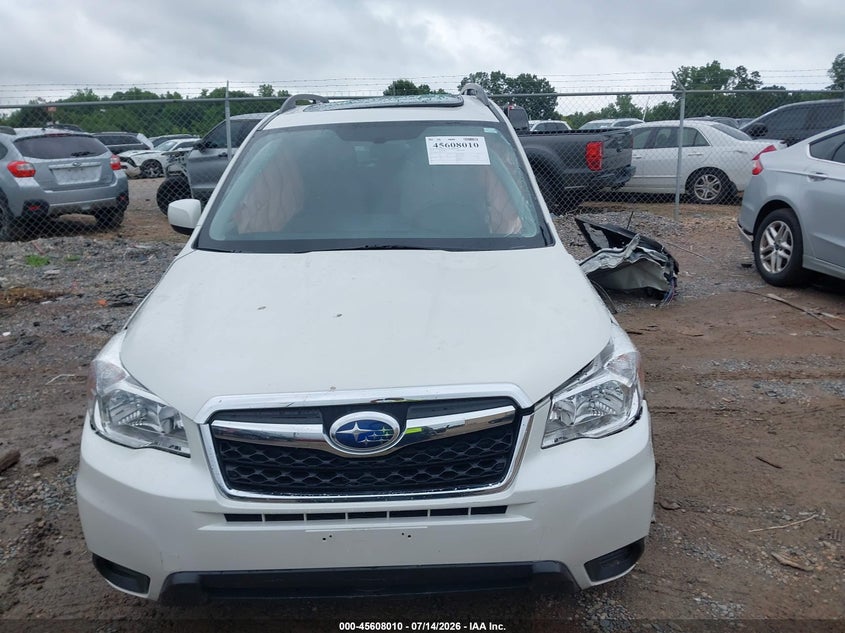 2015 Subaru Forester 2.5I Premium VIN: JF2SJADCXFH535252 Lot: 45608010