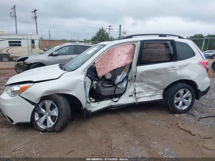 2015 Subaru Forester 2.5I Premium VIN: JF2SJADCXFH535252 Lot: 45608010