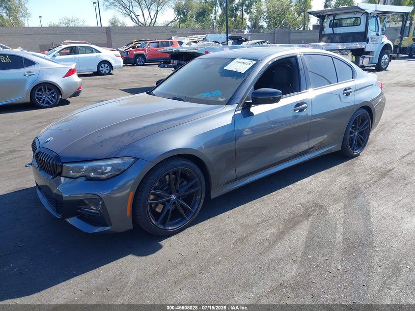 Vin: 3mw5r1j00n8c76236, lot: 46106451, bmw 330i 20222
