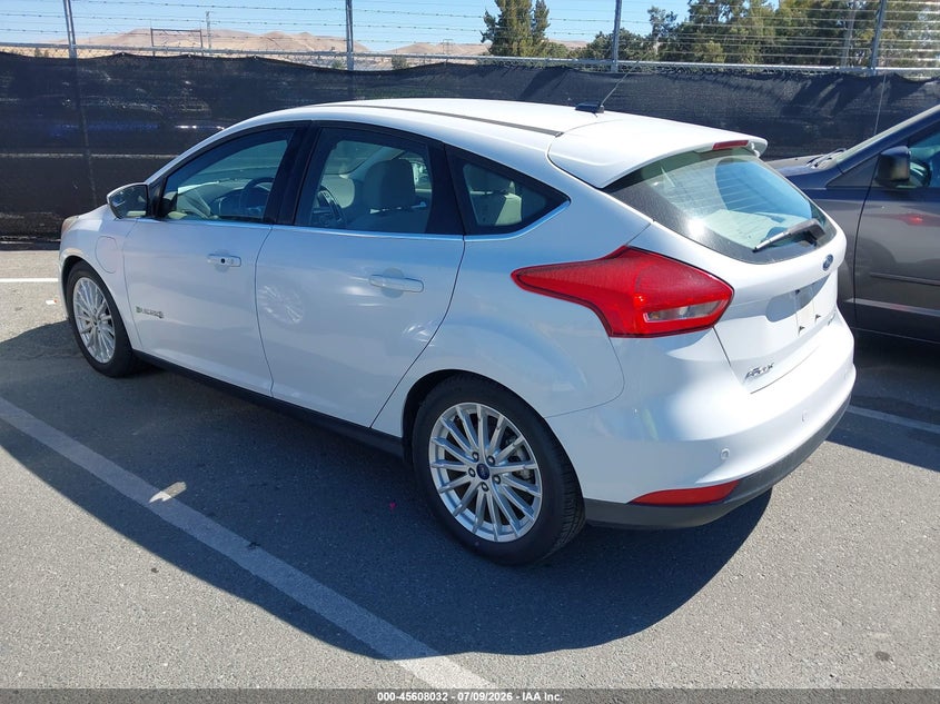 Vin: 1fadp3r49jl296131, lot: 46106455, ford focus electric 20183