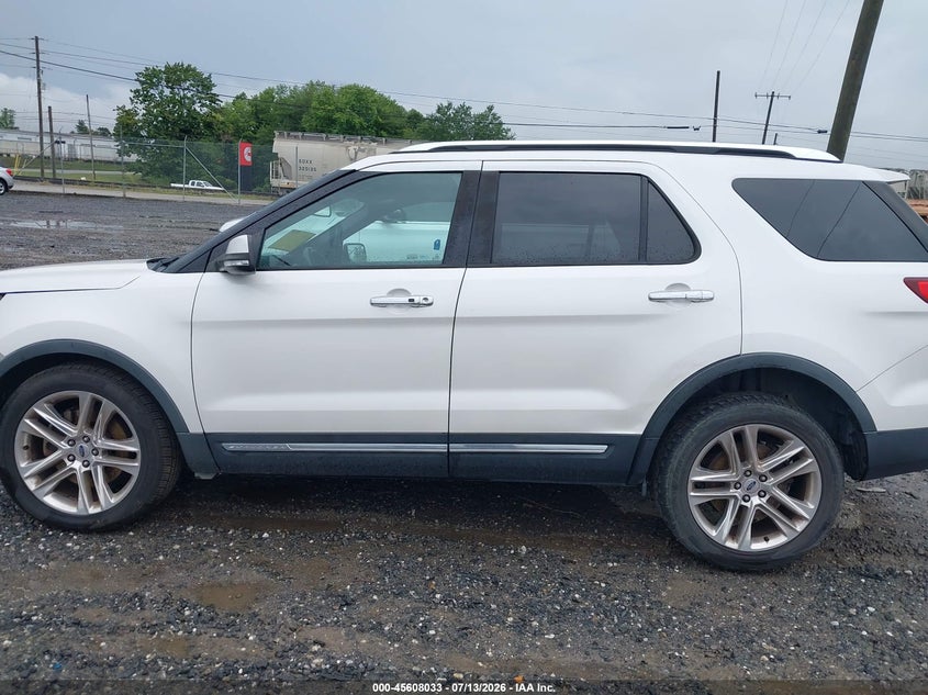 FORD EXPLORER 2017 VIN 1FM5K7FH6HGD19553