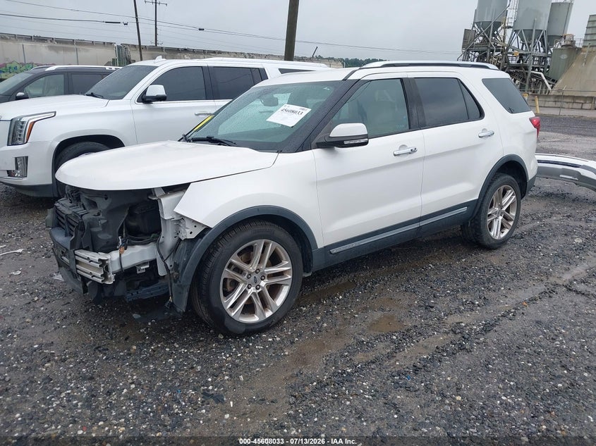Vin: 1fm5k7fh6hgd19553, lot: 46106456, ford explorer limited 20172