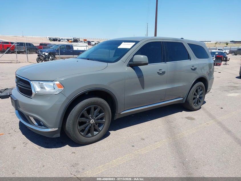 Vin: 1c4rdjag4lc162813, lot: 46106486, dodge durango sxt awd 20202