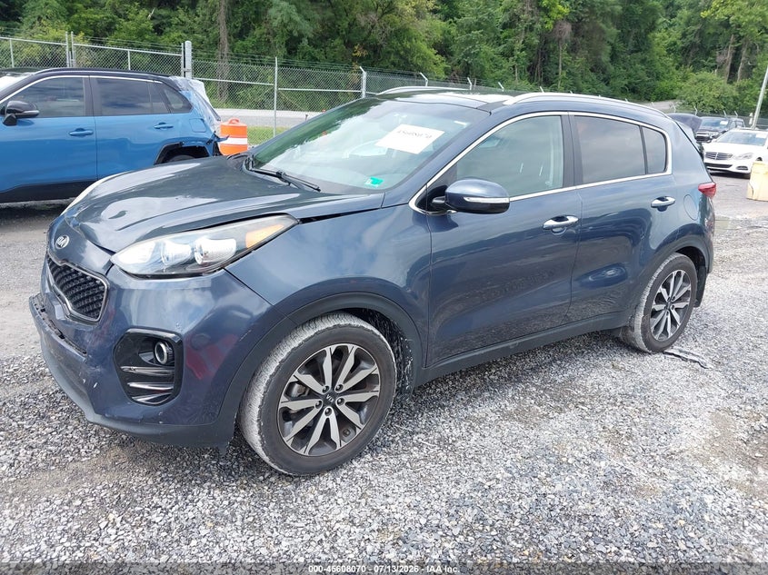2017 Kia Sportage, Удар ззаду, IAAI, VIN KNDPN3AC4H7150853 — фото 2