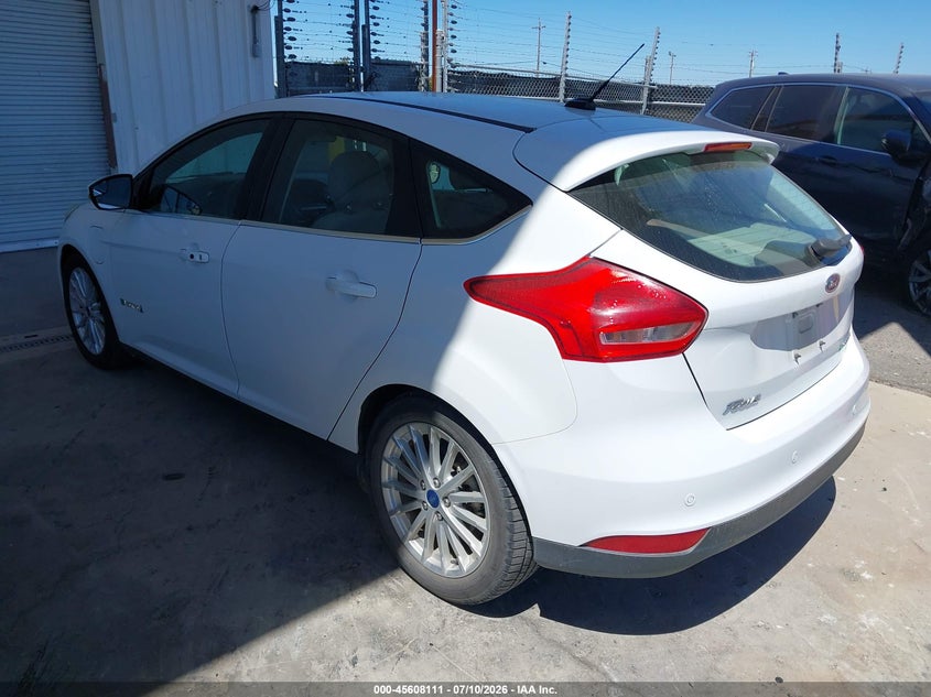 Vin: 1fadp3r40jl296129, lot: 46106534, ford focus electric 20183