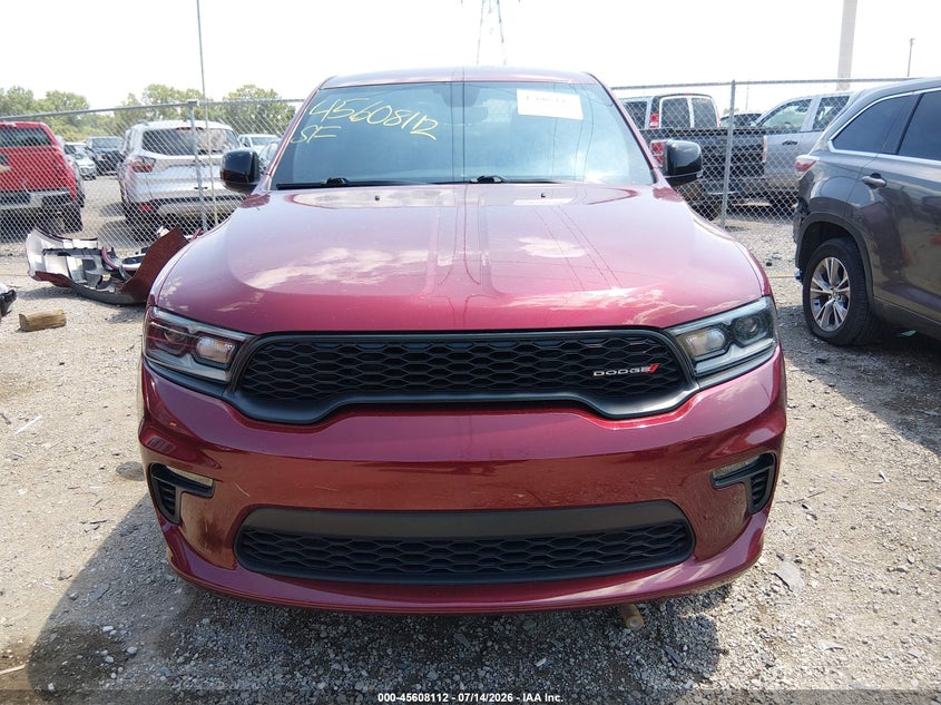 2021 Dodge Durango Gt Plus Awd VIN: 1C4RDJDG7MC837454 Lot: 45608112