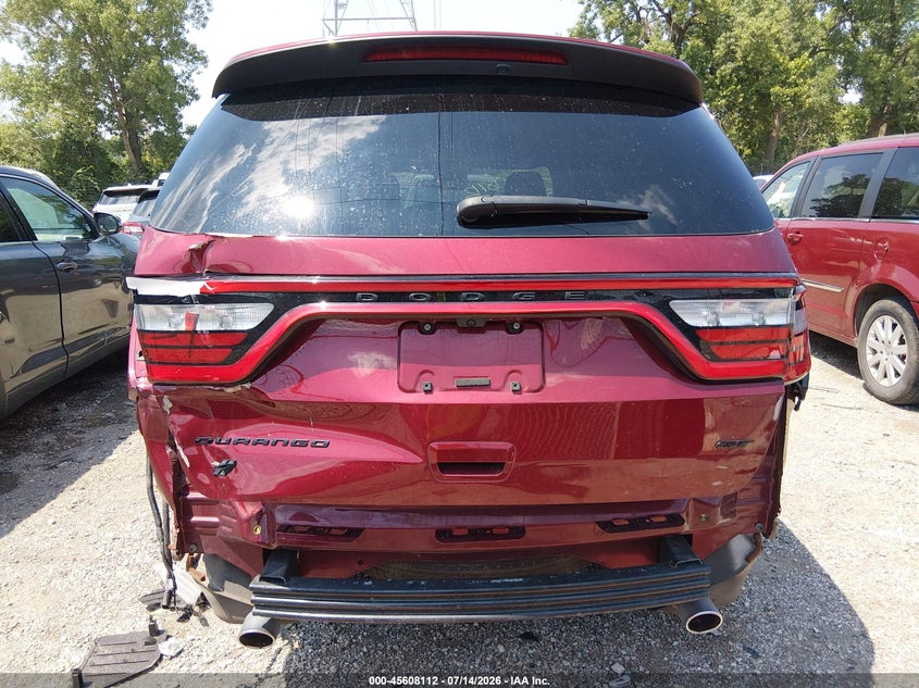 2021 Dodge Durango Gt Plus Awd VIN: 1C4RDJDG7MC837454 Lot: 45608112