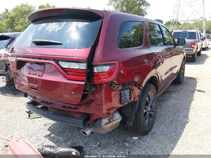 Vin: 1c4rdjdg7mc837454, lot: 46106535, dodge durango gt plus awd 20214