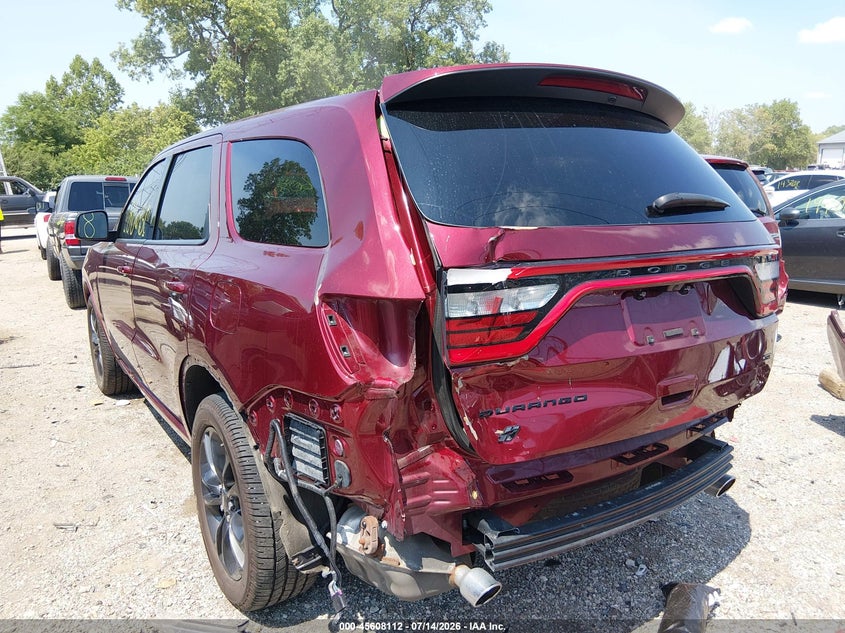 2021 Dodge Durango Gt Plus Awd VIN: 1C4RDJDG7MC837454 Lot: 45608112