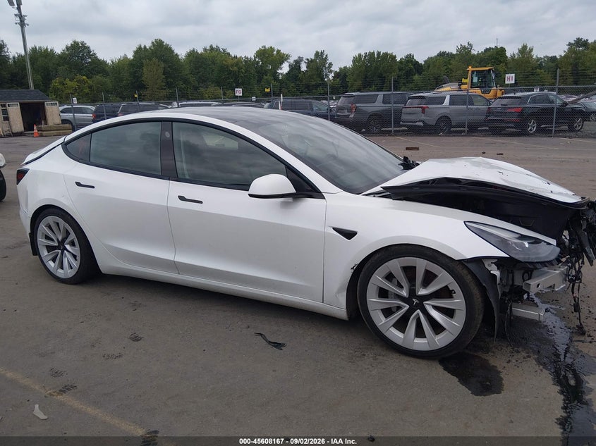 TESLA MODEL 3 2021 VIN 5YJ3E1EA2MF977847