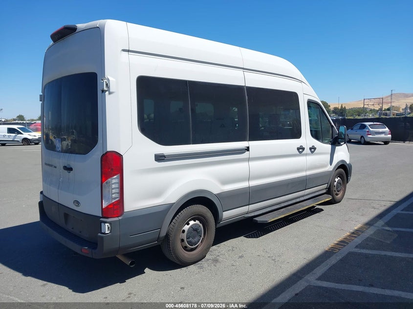 Vin: 1fdax2x84pka42611, lot: 46106601, ford transit-350 passenger van xl 20234