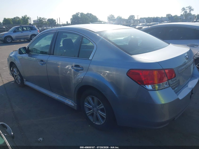 2012 Subaru Legacy 2.5I Premium VIN: 4S3BMCB60C3005069 Lot: 45608187