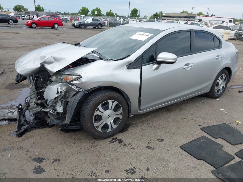 2015 HONDA CIVIC HYBRID auction photo 2