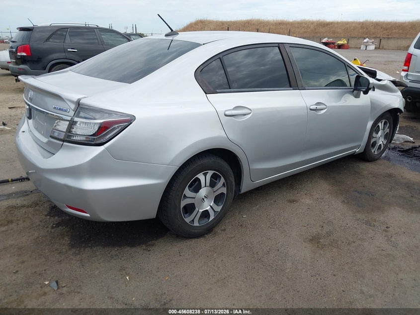 2015 HONDA CIVIC HYBRID auction photo 4