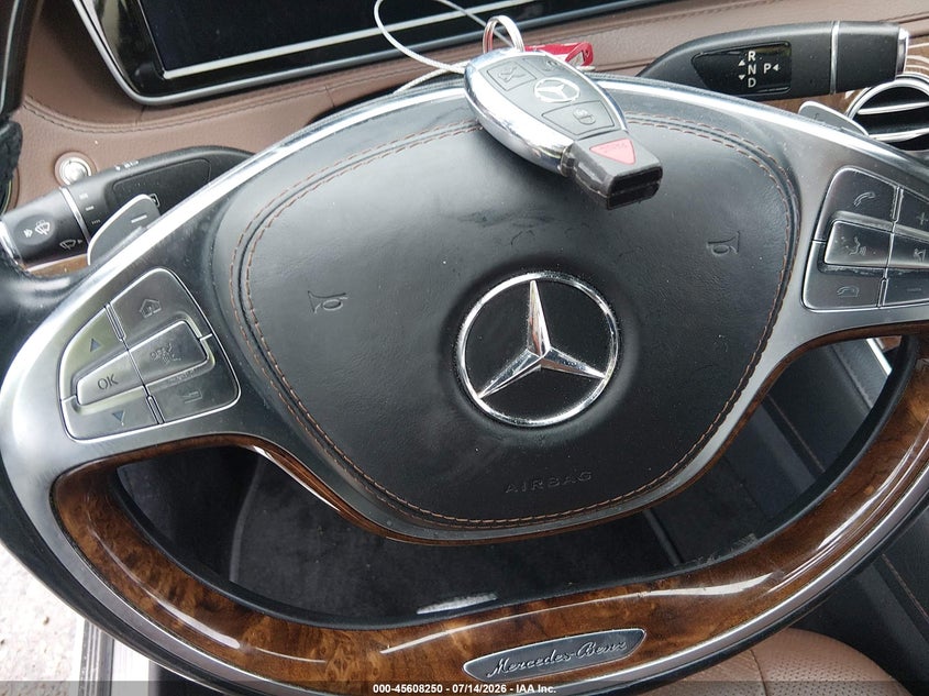 2015 Mercedes-Benz S 550 VIN: WDDUG8CB0FA070406 Lot: 45608250