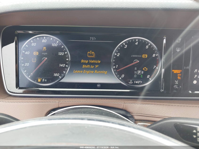 2015 Mercedes-Benz S 550 VIN: WDDUG8CB0FA070406 Lot: 45608250