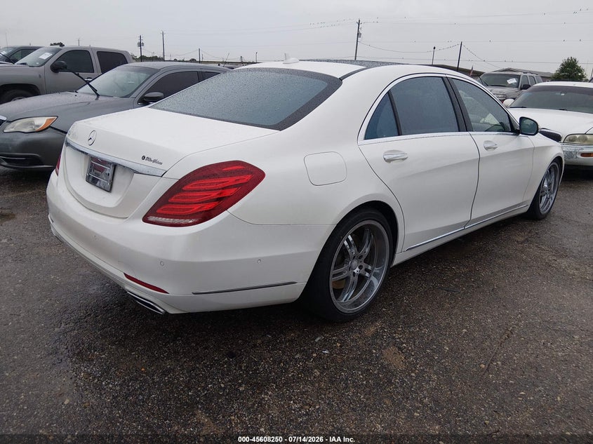 2015 MERCEDES-BENZ S 550 auction photo 4