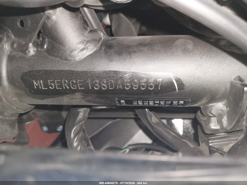 2025 Kawasaki Er500 VIN: ML5ERGE13SDA59557 Lot: 45608278
