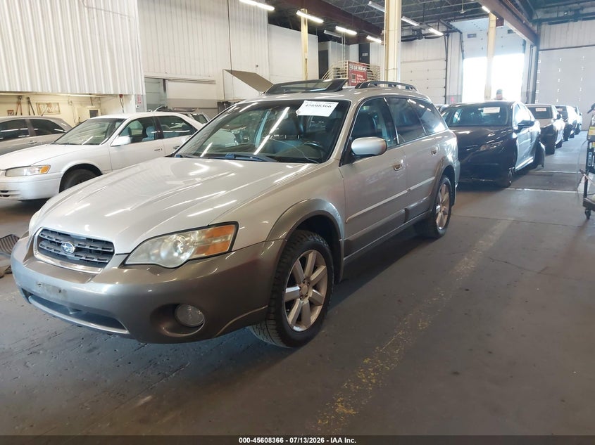 2006 Subaru Outback, Удар сзади, IAAI, VIN 4S4BP62C967339897 — фото 2