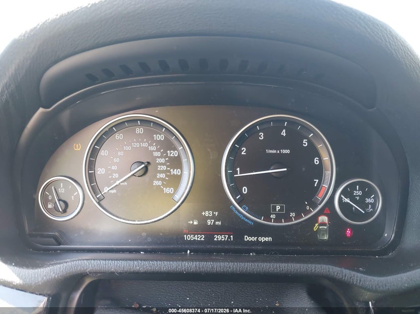 2017 BMW X3 auction photo 7