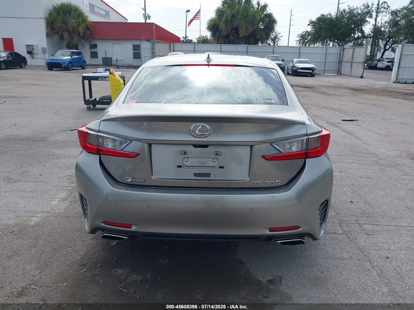 2015 Lexus Rc 350 VIN: JTHHE5BC6F5008980 Lot: 45608396