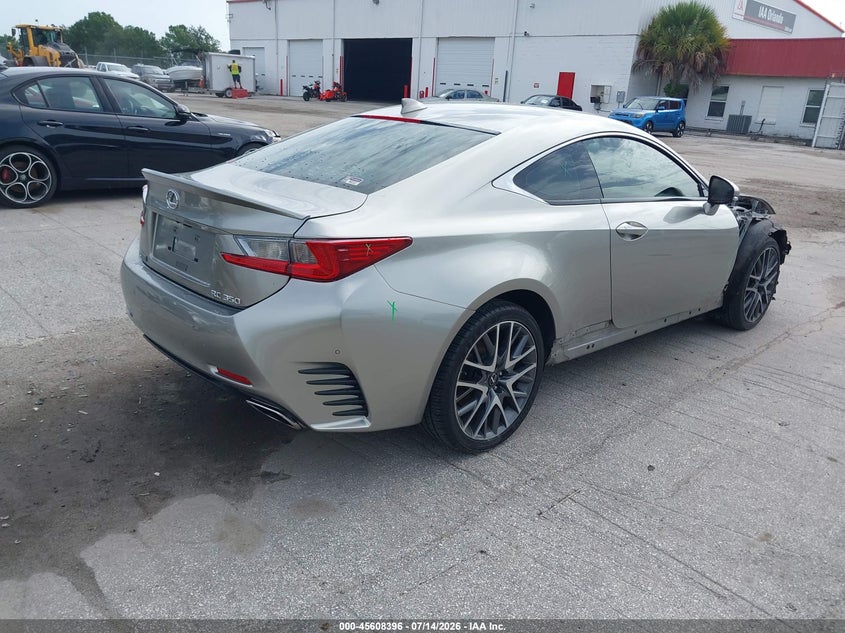 Vin: jthhe5bc6f5008980, lot: 46106819, lexus rc 350 20154