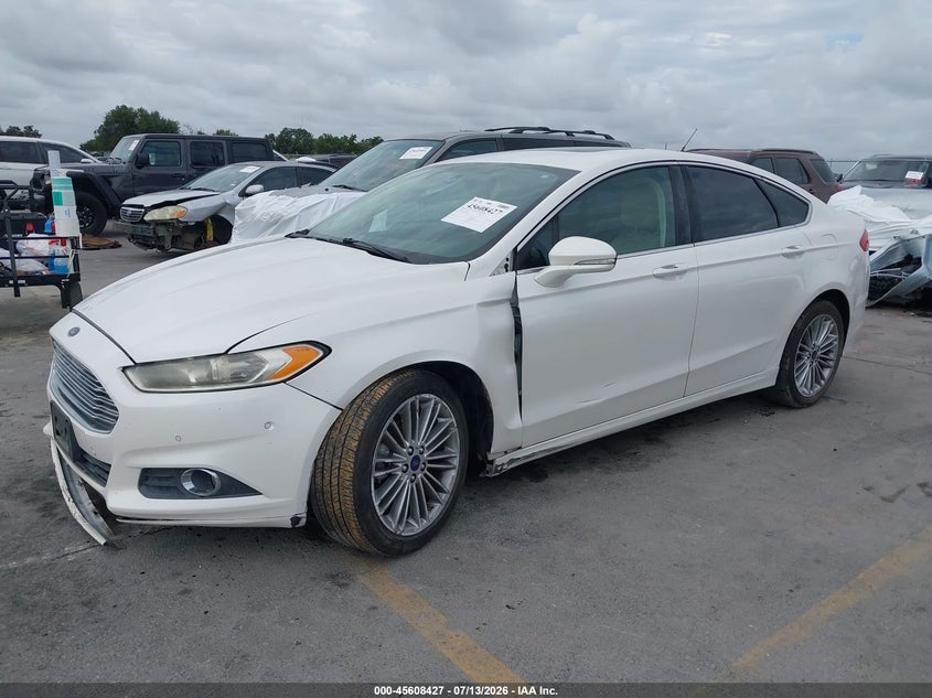 2014 Ford Fusion, Front End, IAAI, VIN 3FA6P0HD8ER128657 — photo 2