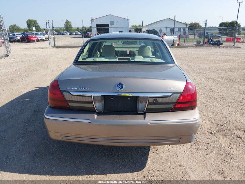 2006 Mercury Grand Marquis Gs VIN: 2MEFM74V86X641063 Lot: 45608446