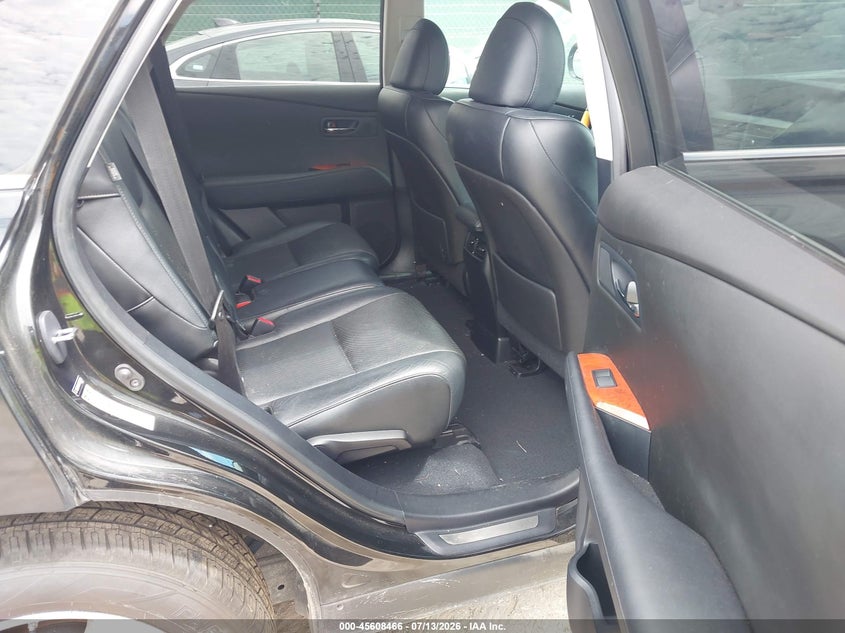 LEXUS RX 350 2012 VIN 2T2BK1BA1CC153734