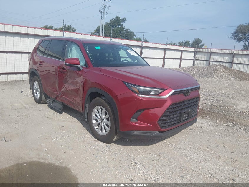 Vin: 5tdabaa58rs001549, lot: 46106890, toyota grand highlander hybrid xle 20241