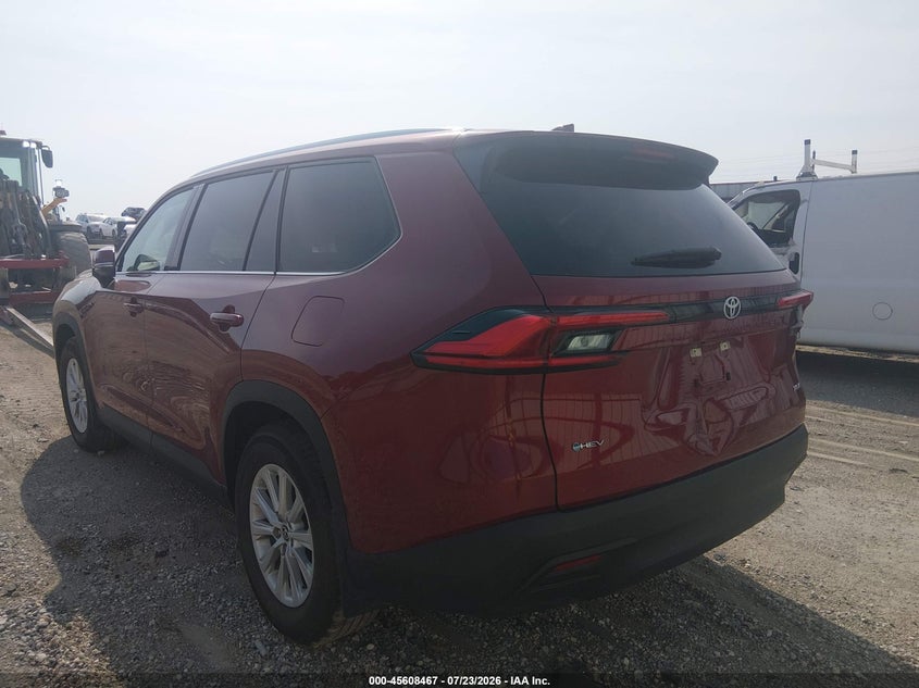 Vin: 5tdabaa58rs001549, lot: 46106890, toyota grand highlander hybrid xle 20243