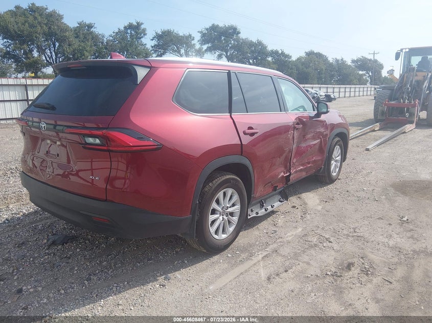 Vin: 5tdabaa58rs001549, lot: 46106890, toyota grand highlander hybrid xle 20244