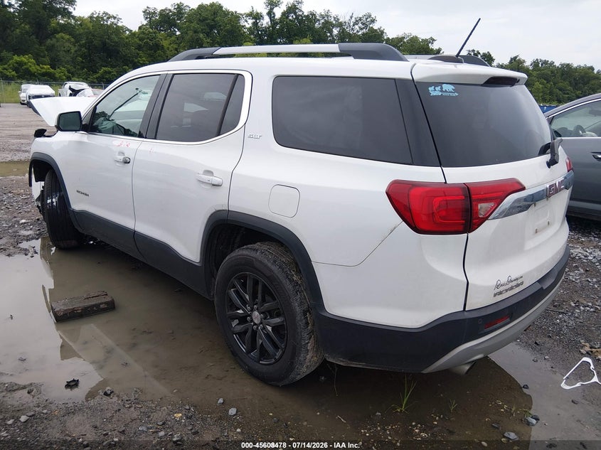 Vin: 1gkknmls7hz213618, lot: 46106901, gmc acadia slt-1 20173