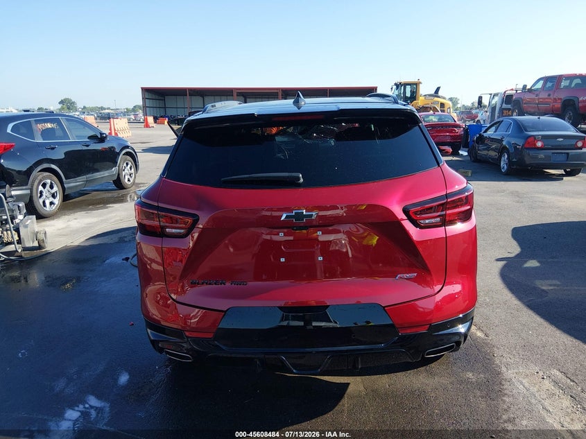 2025 Chevrolet Blazer Awd Rs VIN: 3GNKBKRS3SS271480 Lot: 45608484