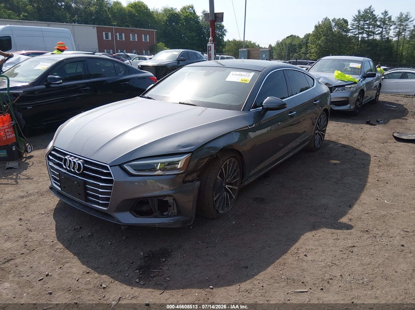 Vin: waubncf59ja011957, lot: 46106936, audi a5 2.0t premium 20182