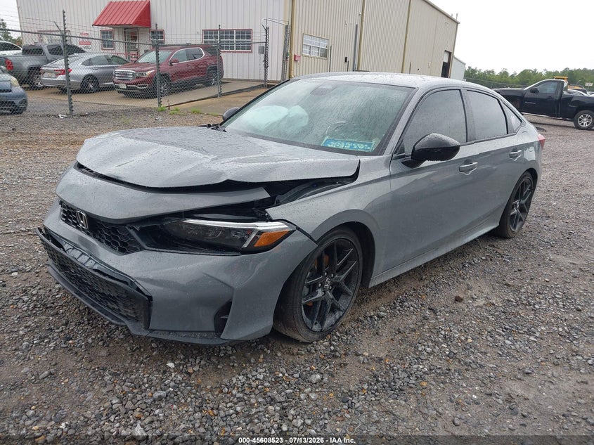 2026 Honda Civic, Front End, IAAI, VIN 2HGFE2F53TH565533 — photo 2