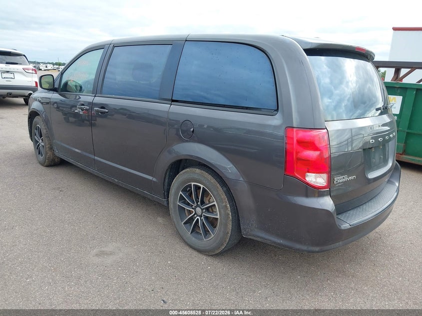 Vin: 2c4rdgcg8jr143590, lot: 46106951, dodge grand caravan sxt 20183