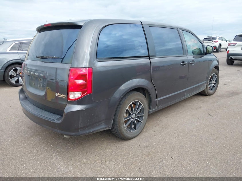 Vin: 2c4rdgcg8jr143590, lot: 46106951, dodge grand caravan sxt 20184