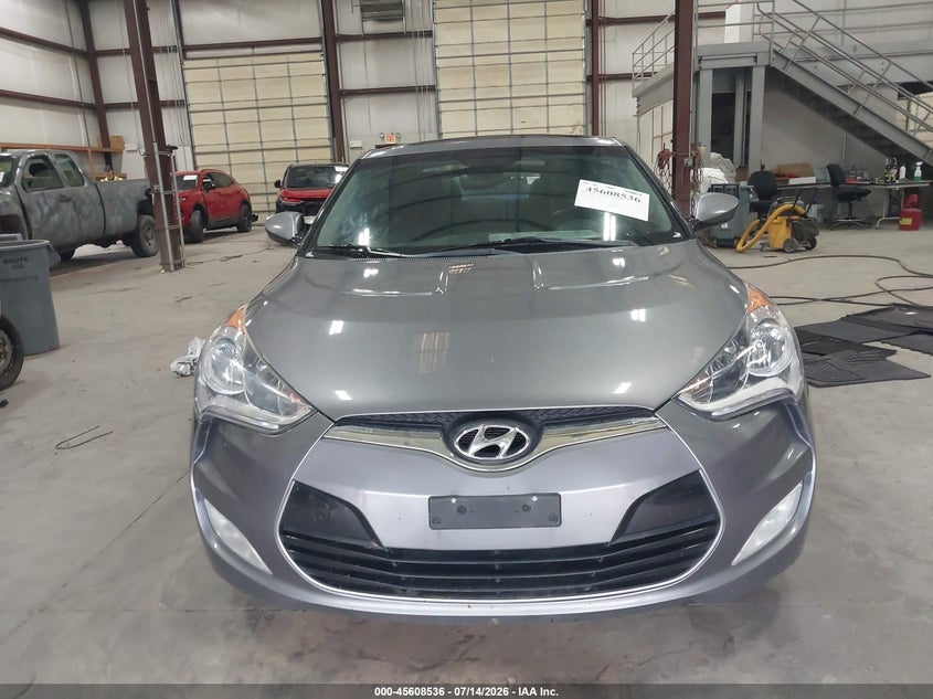 2012 Hyundai Veloster Base W/Black VIN: KMHTC6AD1CU026768 Lot: 45608536