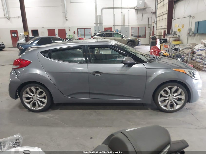 2012 Hyundai Veloster Base W/Black VIN: KMHTC6AD1CU026768 Lot: 45608536
